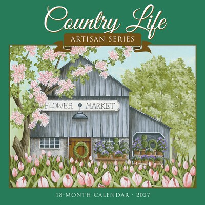 2027 Willow Creek Country Life - Artisan Series 12 x 12 Monthly Wall Calendar, Assorted Colors (65150)