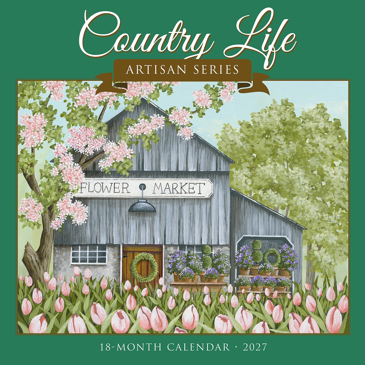 2027 Willow Creek Country Life - Artisan Series 12 x 12 Monthly Wall Calendar, Assorted Colors (65150)