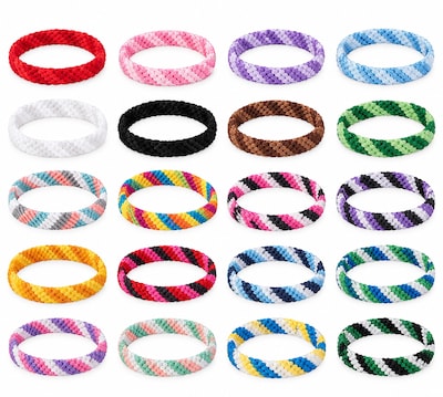 Educraft Friendship Bracelets Craft Kit, 50/Pack (GP599)