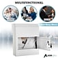 AdirOffice White Through-The-Door Safe Locking Drop Box (631-06-WHI)