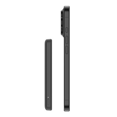 Belkin BoostCharge Magnetic USB-C Power Bank for Apple, 7.5W, 2 ft., Black (BPD010FQBK)