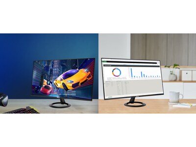 Asus VZ27EHF 27" 100Hz LCD Gaming Monitor, Black (90LM07B0-B014B0)