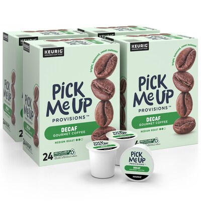 Pick Me Up Provisions™ Decaf Coffee Keurig® K-Cup® Pods, Medium Roast, 96/Carton (PM62435CT)