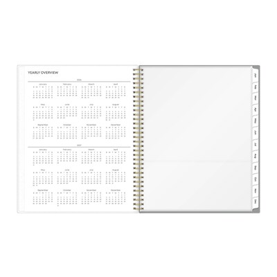 2026 Blue Sky Sophie 8.5" x 11"  Weekly & Monthly Planner, Plastic Cover, Multicolored (140087-26)