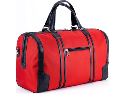 McKlein USA Kinzie Red Carry-All Duffel Bag (78196)