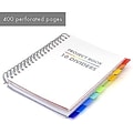 Pukka Pad 11-Subject Notebook, Ruled, 200 Sheets, Multicolor (9603-PB)