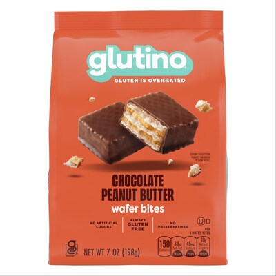 Glutino Gluten Free Chocolate Peanut Butter Wafer Bites, 7 oz. (3788004167)