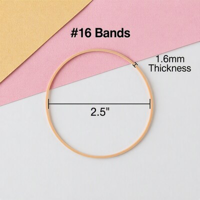 Staples Economy #16 Rubber Bands, 2000/Pack (28616-CC)