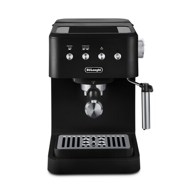 DeLonghi Stilosa 2-Cups Steam Espresso Machine, Black (EC260BK)