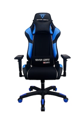 Raynor Group Energy Pro Series Fabric/Polyurethane Gaming Chair, Black/Blue (G-EPRO-BLU)