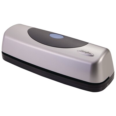 Swingline Electric Portable 3-Hole Punch, 15 Sheet Capacity, Silver (A7074515)