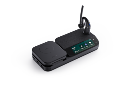 Yealink BH71 Wireless Bluetooth Mono Earbuds, UC Certified (BH71 WORKSTATION)