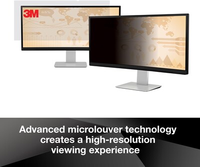 3M Privacy Filter for 24.0 in Full Screen Monitor with 3M COMPLY Magnetic Attach, 16:9 Aspect Ratio (PF240W9E)