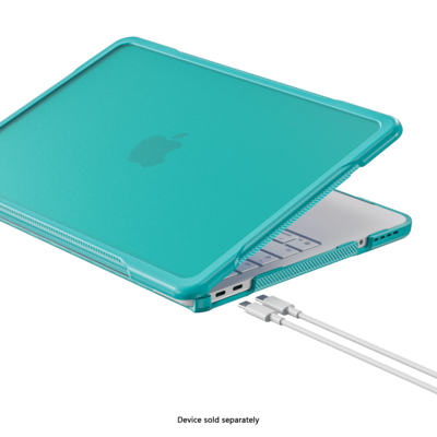 SaharaCase Raider Series Heavy Duty 13" MacBook Neo Case, Shock-Absorbing, Teal (LT00122)