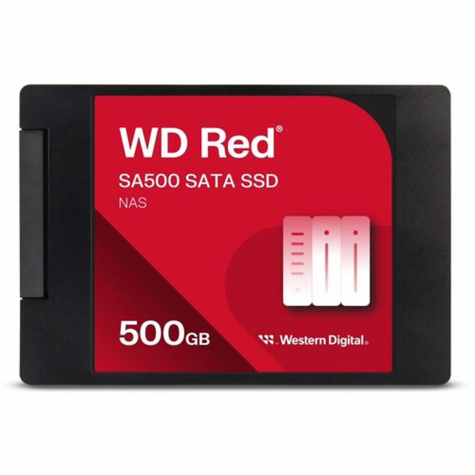 Western Digital Red SA500 500GB 2.5 Inch SATA III Internal Solid State Drive, 3D NAND (WDS500G1R0A-68A4W0)