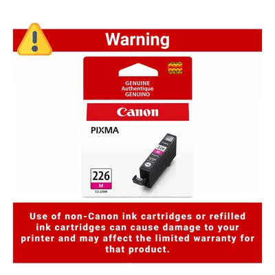 Canon 226 Magenta Standard Yield Ink Cartridge (4548B001)