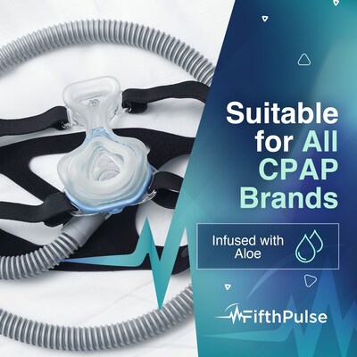 FifthPulse Disposable CPAP Wipes, Unscented Infused with Aloe Vera, Alcohol-Free Cleaning Wipes, 140 Wipes (FMN100640)