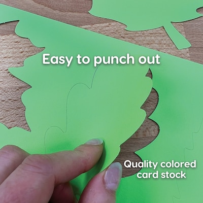 FreshCut Crafts Spring Shape Punch Out Paper Cutouts, 240/Pack (FCC850054391261)