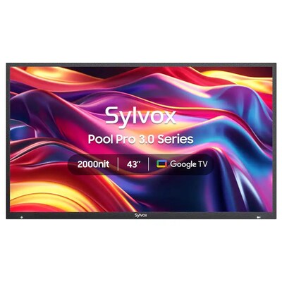 Sylvox Pool Pro 3.0 43 Smart 4K UHD Outdoor AI TV (OT43A2A1GF)