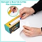 Mind Reader 9-to-5 Collection Adhesive Whiteboard Paper with 2 Dry Erase Markers, 24 in x 10 ft (DWBER-WHT)