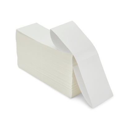 Zebra Z-Perform 1500T Thermal Barcode Labels, 4 x 6, White, 2000 Labels/Stack, 2/Carton (10021198)