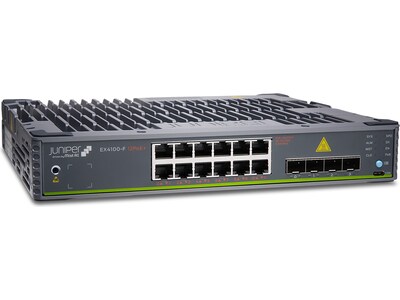 Juniper EX4100-F 12-Port Gigabit Ethernet PoE+ Managed Switch (EX4100-F-12P)
