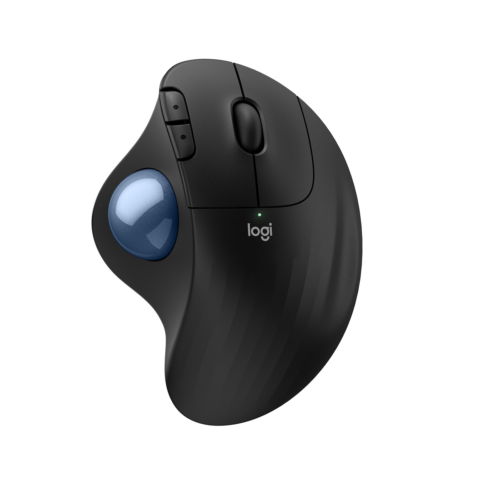 Logitech ERGO M575S Wireless Ergonomic Trackball Mouse, Black (910-007026)