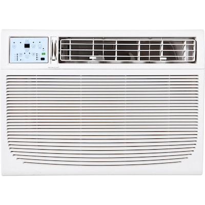 Keystone 18,000/17,700 BTU 230V Window/Wall Air Conditioner with Follow Me LCD Remote Control, White