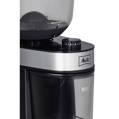Melitta Molino Burr Coffee Grinder, Black (MCG001PULBK0)