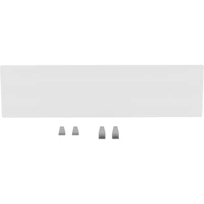 Lorell Relevance Acrylic Clamp Mount Desktop Privacy Panel, 15.7H x 59W, Clear (LLR16221)