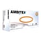 Ambitex V200 Series Latex Free Clear Vinyl Gloves, Small, 100/Box (VSM200)