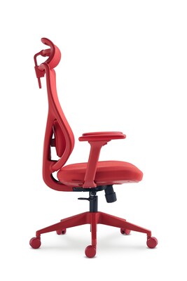 Raynor Group Torque Ergonomic Fabric/Mesh Swivel Manager Chair, Red (TORQUE-RED)
