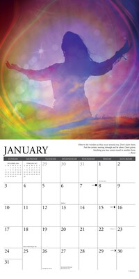 2027 Willow Creek Zen 12" x 12" Monthly Wall Calendar, Assorted Colors (63156)