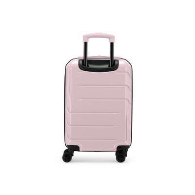 Swiss Mobility DXB Collection 3 Piece Hardside Spinner Luggage Set, Blush Pink (HLG6303SM-BLUSH)