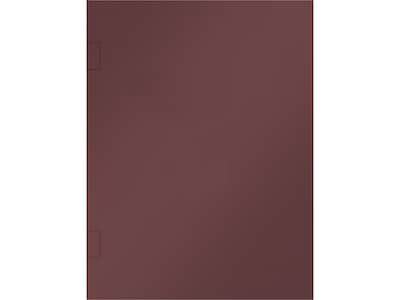 ComplyRight Tax Presentation Folder with Side-Staple Tabs, Burgundy, 50/Pack (PBSS24)