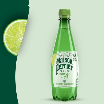 Perrier Lime Flavored Sparking Mineral Water, 16.9 Fl oz., 24/Carton (12283034)