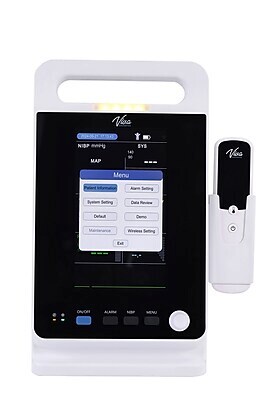 Viva Comfort Health Monitoring Device Omni Spot Vital Sign Monitor with Thermometer, White (ADI913-M-1-MK)