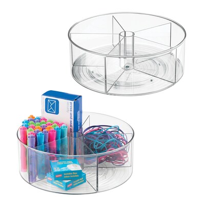 iDesign Plastic Organizer, Clear (27931M2)