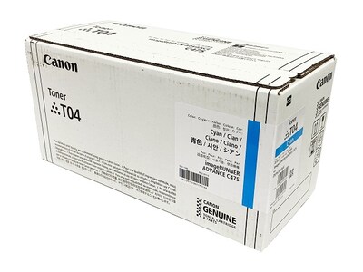 Canon T04 2979C001AA Cyan Toner Cartridge