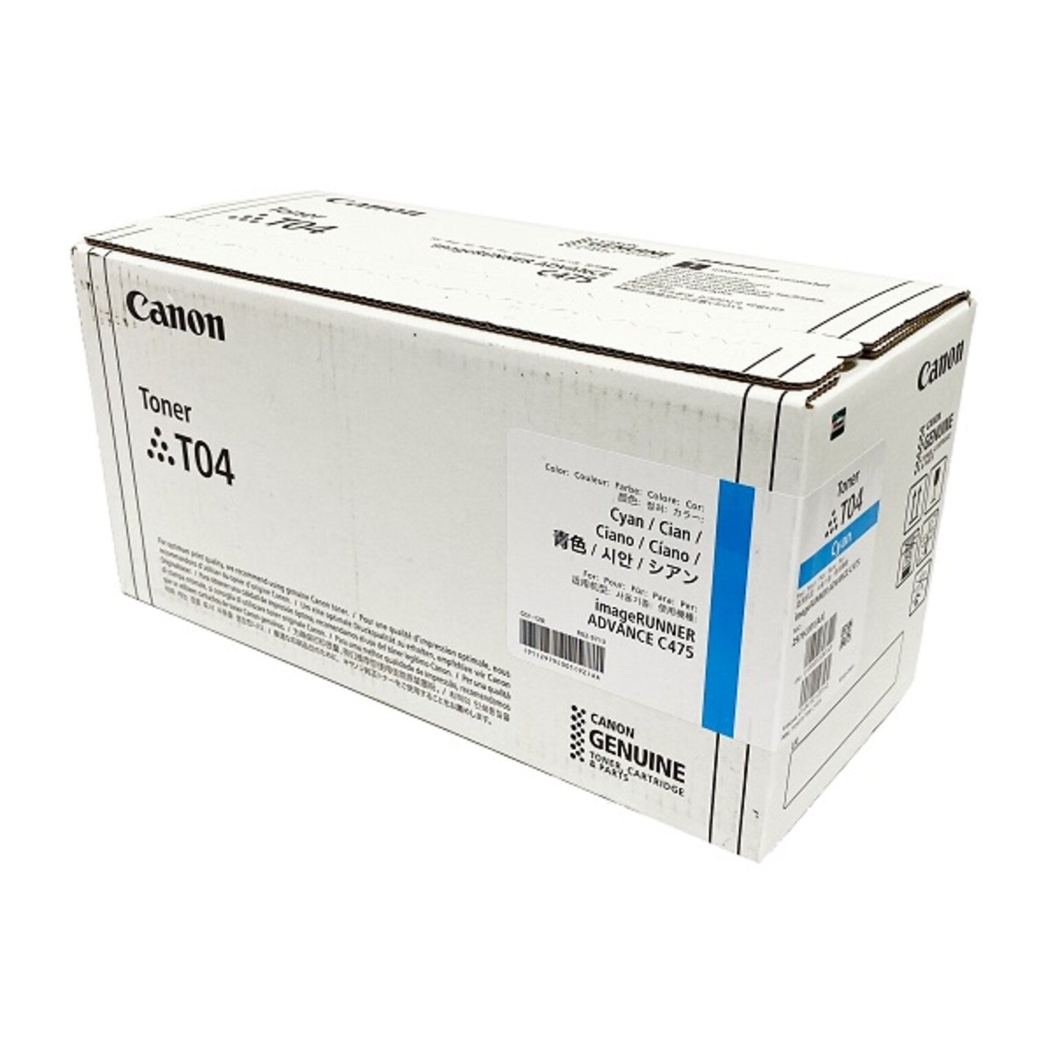 Canon T04 2979C001AA Cyan Toner Cartridge