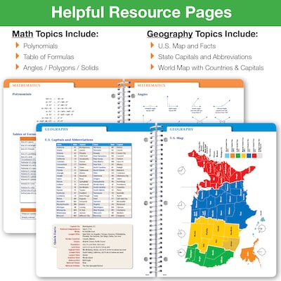 2026-2027 Global Printed Products Rainbow Silhouette 8.5" x 11" Academic Year Weekly & Monthly Student Planner