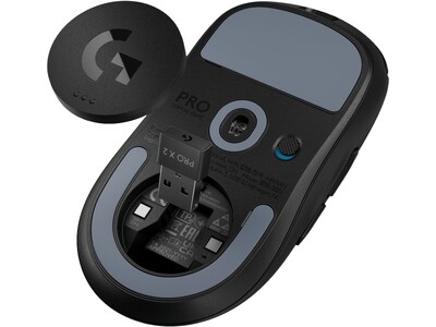 Logitech PRO X Superlight 2 Wireless Optical Mouse, Black (910-006628)