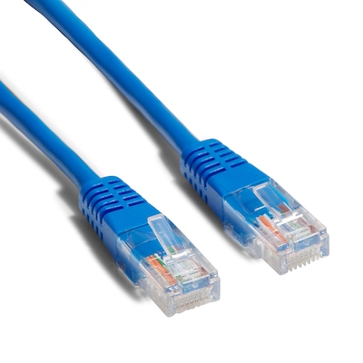 NXT Technologies™ NX29775 50' CAT-5e Cable, Blue (NX29775)