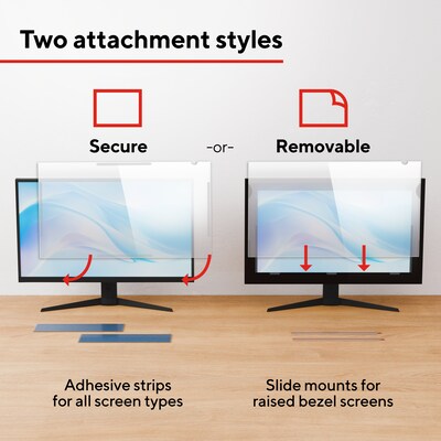 Staples TECH Blue Light Filter for 24” Widescreen Monitor (16:9) (ST63416)