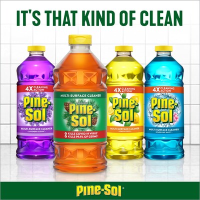 Pine-Sol All Purpose Multi-Surface Cleaner, Original Pine, 24 Ounces, 12/Carton (97326)