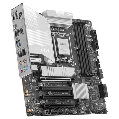 MSI PRO Socket LGA 1851 Micro ATX Intel Core Ultra Motherboard (PRO B860M-A WIFI)
