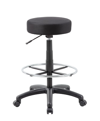 Boss® The Dot Drafting Stool, Black (B16210-BK)