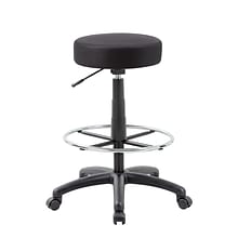 Boss® The Dot Drafting Stool, Black (B16210-BK)