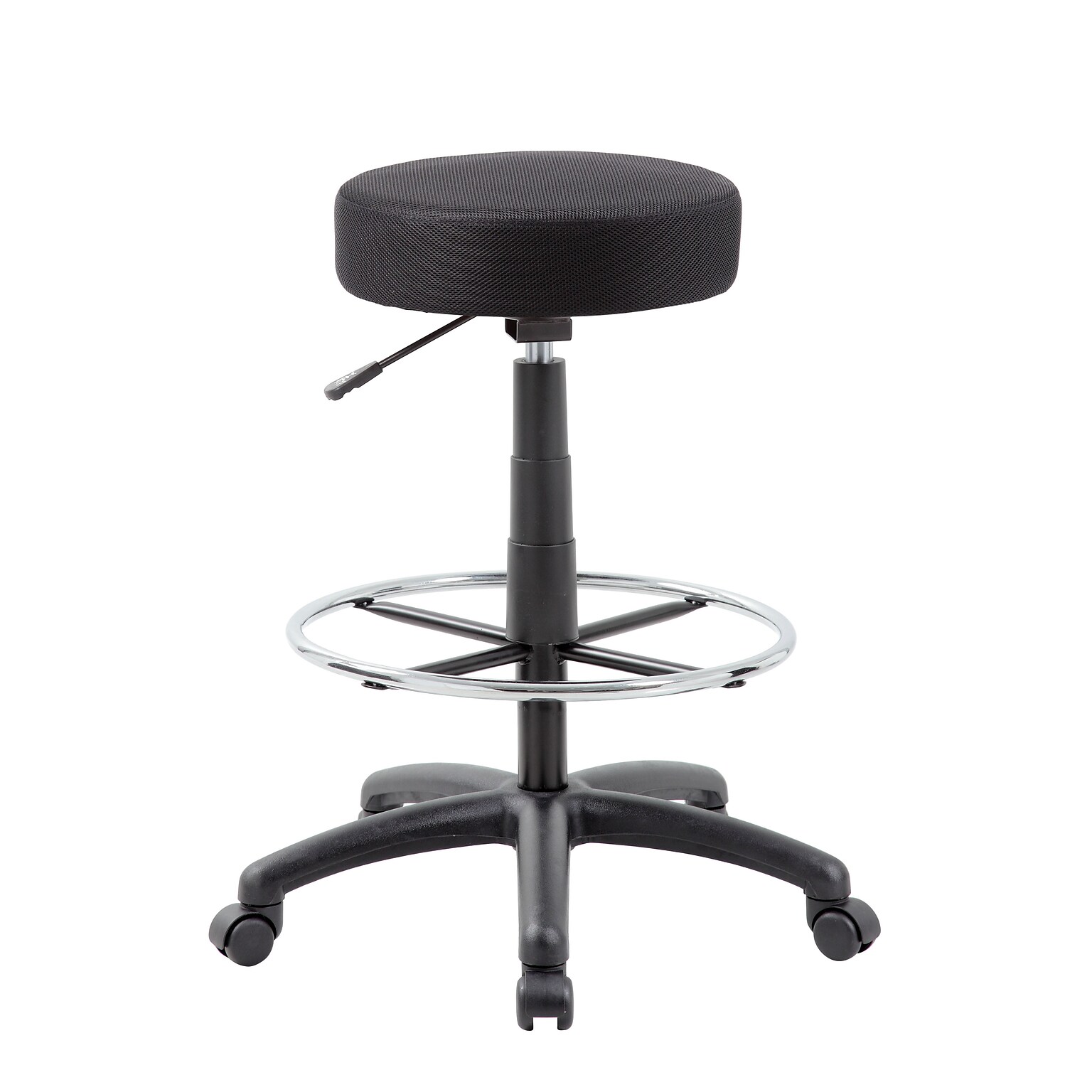 Boss® The Dot Drafting Stool, Black (B16210-BK)