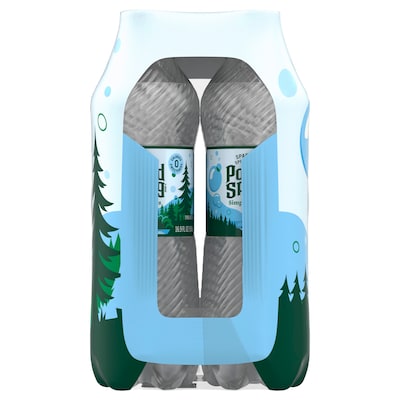Poland Spring Simply Bubbles Sparkling Purified Water, 16.9 oz., 24/Carton (12349574)